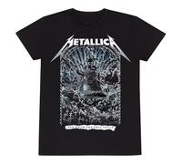 Metallica for Whom The Bells Toll Homme T-Shirt Manches Courtes Noir XXL