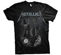 Metallica 'Hammett Ouija Guitar' (Noir) T-Shirt - OFFICIEL