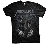 Metallica 'Hammett Ouija Guitar' (Noir) T-Shirt - OFFICIEL