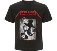 Metallica - "Hardwired Band Concrete" T-shirt Homme/Femme Unie RO764 (S) (Noir)