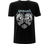 Metallica - "Heart Broken" T-shirt unie homme/femme RO251 (S) (Noir)