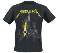 Metallica Hetfield Vulture Unisexe T-Shirt Manches Courtes Noir L 100% Coton Regular/Coupe Standard