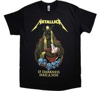 Metallica - "If Darkness Had A Son" T-shirt pour homme/femme unie RO11119 (XXL) (Noir)