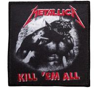 Metallica Kill 'Em All/Jump In The Fire Standard Printed Patch Size One Size
