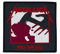 Metallica Kill 'Em All Patch standard unisexe 100% polyester