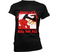 Metallica - "Kill Em All" T-shirt pour femme PH2670 (XL) (Noir)