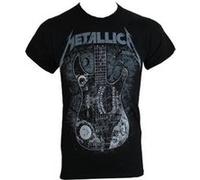 Metallica : Kirk Ouija Board Guitar Tee-Shirt Homme Noir - Taille L Noir G