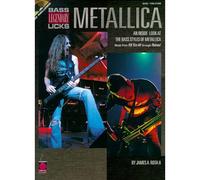 Metallica Legendary Licks Bass + CD - Bass Guitar