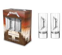 METALLICA Lot de 2 verres à shot Master of Puppets 6 cl