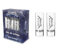 METALLICA Lot de 2 verres à shot Ride The Lightning 6 cl