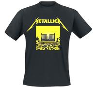 Metallica M72 Squared Cover Homme T-Shirt Manches Courtes Noir S 100% Coton Regular/Coupe Standard