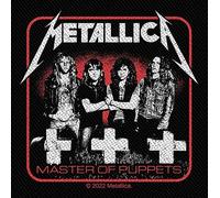 Metallica Patch Master of Puppets Band unisexe multicolore 100% polyester