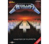 Metallica - Master Of Puppets Songbook Guitar/Vocal With Tablature And Sheet Music Note-For-Note Transcriptions With Lyrics And Chords Play Every Riff And Solo From The Iconic Metal Album