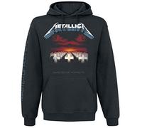 Metallica – Sweat à capuche – Master of Puppets Tracks (BLACK, FOTL) – Taille S