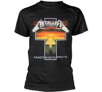 Metallica - "Master Of Puppets" T-shirt Homme/Femme Unie PH1608 (XXL) (Noir)