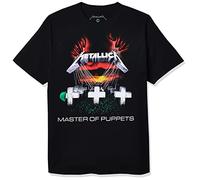 Metallica Master of Puppets T-Shirt, Noir, Large Hommes