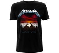 Metallica 'Master Of Puppets Tracks' (Noir) T-Shirt
