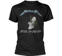 Metallica - "Metal Up Your Ass" T-shirt Homme/Femme Unie PH2996 (S) (Noir)