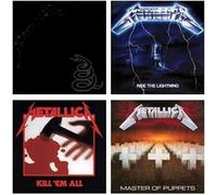 Metallica - Metallica / Kill 'Em All / Ride The Lightning / Master Of Puppets 4 Bundle