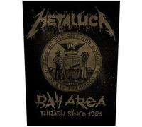 Metallica - Patch "Bay Area Thrash" bande RO2476 (taille unique) (Noir/Or)