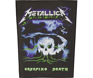 Metallica - Patch Creeping Death (taille unique) (noir/blanc/violet)