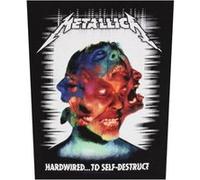 Metallica Patch Hardwired To Self Destruct 29 x 36 cm Noir G