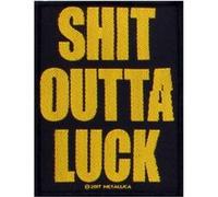 Metallica Patch Shit Outta Luck Noir G
