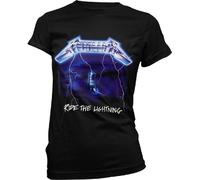 Metallica - "Ride The Lightning" T-shirt pour femme PH2771 (XXL) (Noir)