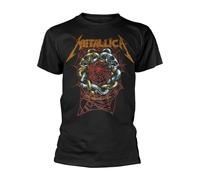 METALLICA - RUIN / STRUGGLE BLACK T-Shirt, Front & Back Print Small