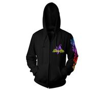 METALLICA - S&M2 ANNIVERSARY BLACK Hooded Sweatshirt with Zip Small