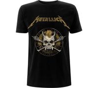 Metallica - "Scary Guy Seal" T-shirt pour homme/femme unie RO906 (L) (Noir)