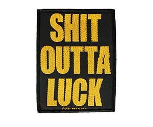 Metallica Shit Outta Luck Écusson tissé et sous licence !