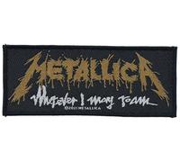 Metallica Standard Patch Wherever I May Roam Nouveau Officiel Noir