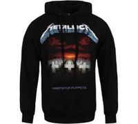 Metallica Sweat à capuche Master Of Puppets Tracks Homme Noir Noir G