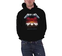 Metallica Sweat-Shirt À Capuche Master of Puppets Tracks Nouveau Officiel Homme Size S