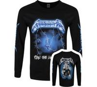 Metallica T-Shirt à manches longues Ride The Lightning Homme Noir - Taille L G