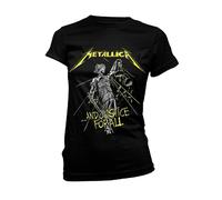 Metallica - T-shirt AND JUSTICE FOR ALL - Femme (PH2434)