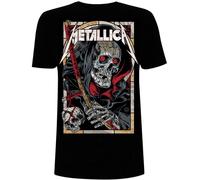 Metallica T-shirt Death Reaper Unisex Black XL