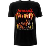 Metallica T-shirt Garage Photo Yellow Unisex Black M
