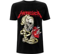 Metallica - T-shirt "Heart Explosive" pour homme/femme unie RO249 (L) (Noir)