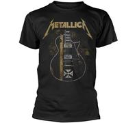 Metallica T-shirt Hetfield Iron Cross Black L