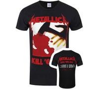 Metallica T-Shirt Kill 'Em All Tracks Homme Noir Noir G