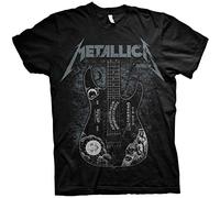 Metallica - T-Shirt # L Unisex Black # Hammett Ouija Guitar [Import]