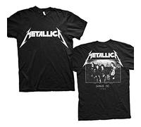 Metallica Master of Puppets Photo_Men_BL_TS: M T-Shirt, Noir (Black Black), Medium Homme