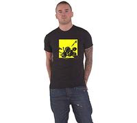 Metallica T Shirt M72 Seasons Broken Burnt Drums Official Unisex Black M Black