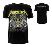 Metallica - T-Shirt # S Unisex Black # Sanitarium [Import]