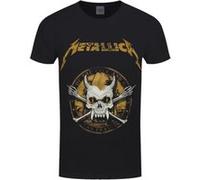 Metallica T-shirt Scary Guy Seal Unisex Black 2XL