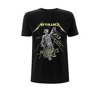 Metallica T-shirt And Justice for All Tracks Unisexe Noir XL