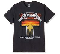 Metallica - T-Shirt # XL Unisex Black # Master of Puppets Cross [Import]