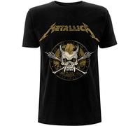 Metallica - T-Shirt # XL Unisex Black # Scary Guy Seal [Import]